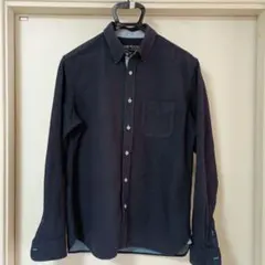 BEAMS HEART ネイビー長袖シャツ　Мサイズ