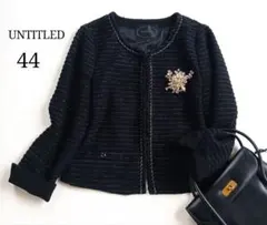 2025年最新】UNTITLED レディース ノーカラージャケットの人気