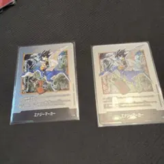 マンガブースター02 エナジーマーカー 銀 38巻 フュージョンワールド　2枚