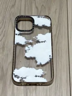 【値下げ 使用感あり】iPhone13mini CASETIFY 雲模様