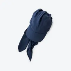 新品未使用shishikui SILK SCARFCAP 百々千晴 kijima シシクイ 百々千晴 KIJIMA TAKAYUKI シルクキャップ新品 ネイビー