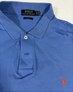 POLO RALPH LAUREN 青 ポロシャツ L