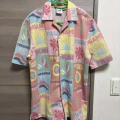 ZARA ASSOULINE 半袖シャツ 総柄