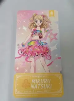 夏樹みくる アイカツ チケットライクコレクション アニメイト