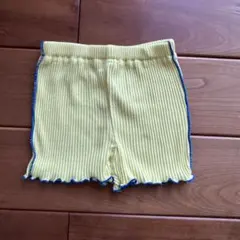 airi ベビー リブ ショートパンツ イエロー ブルーメロウのサムネイル
