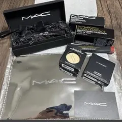 MAC 化粧品　まとめ売り　シルバーコスメポーチ　新品未使用未開封