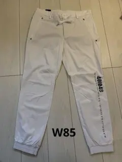 W85 adidas ゴルフジョガーパンツ　新品　夏生地