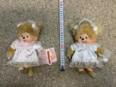 モンチッチ レア 天使モンチッチ 2体セット - メルカリ