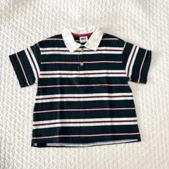 BREEZE ブリーズ ポロシャツ ボーダー 襟付き 100