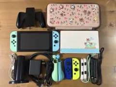 【美品】Nintendo Switch 本体 あつ森ver 追加Joy-Con