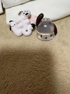 サンリオ ポチャッコクリアリング ひらがなキーホルダー