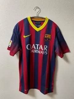 FCバルセロナ ナイキ シャツ QATAR AIRWAYS S サイズ