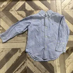 Ralph Lauren 長袖シャツ 3/3T ギンガムチェック　100㎝