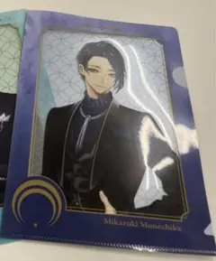 刀剣乱舞 とうらぶ クリアファイル&マルチシート セブンイレブン 三日月