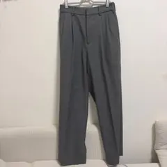 GU メンズ スラックス パンツ グレー S