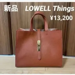 新品LOWELL Things 金具付き2wayトートバッグ¥13,200のサムネイル