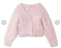 シャギーニット カーディガン