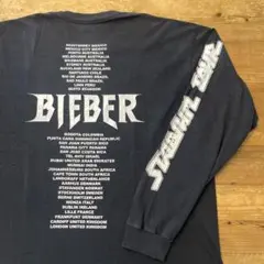 Justin Bieber ジャスティンビーバー TEAM ツアー ロンＴ
