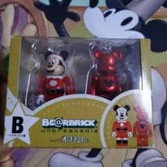 ディズニー クリスマスオーナメント ベアブリック4体セット BE@RBRICK