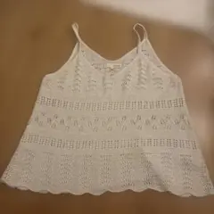 ニットキャミソール　M