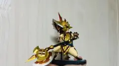 モンスターハンター アイルー フィギュア（セルレギオス装備）
