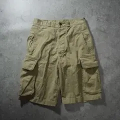 ALPHA INDUSTRIES カーゴショーツ ベージュ コットン 膝下丈のサムネイル