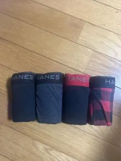 Hanes ボクサーパンツ4点（L）