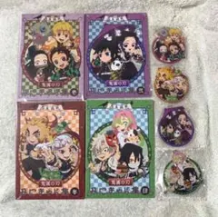 鬼滅の刃　コミケ　特典付き　イラスト　みにきゃら集　壱　弐　参　肆　イラスト集