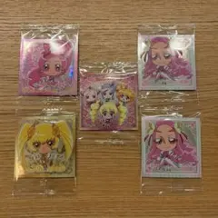 プリキュア　オールスターズ　シールウエハース　フレッシュプリキュア　他4点