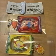 パペットスンスン シャカシャカキャンディチャーム ストロベリー レモン セット