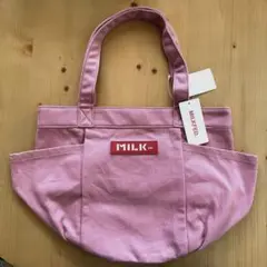 MILKFEEDトートーバック　ピンクのサムネイル