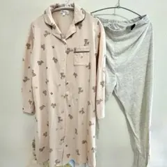 マタニティ パジャマ クマ柄 上下セット ローズマダム Rosemadame