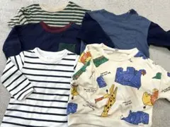 長袖　5枚セット　80サイズ　保育園