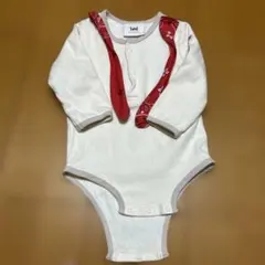 Lee 長袖ロンパース 80cm ホワイト