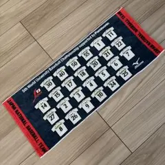 大学野球 日本代表 JAPAN ジャパン 菅野智之 伏見寅威 澤村拓一 タオル