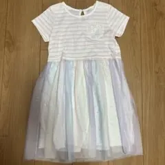 チュール　ワンピース　130