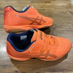 ASICS JUNIOLE フットサルシューズ オレンジ　21.0cm