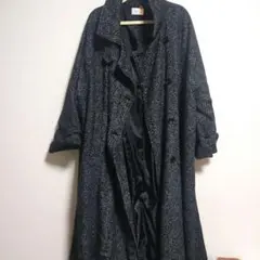 CLANE ヘリンボーン ロングコート グリーン サイズ1 - メルカリ