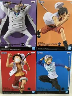 ワンピースフィギュア　夢の一枚4体セット