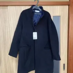 BEAUTY&YOUTH チェスターコート　Lロイヤルブルー