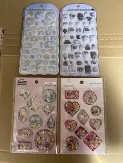 ガ*ー様 コットンパフィー　シナモロール オリジナル セリアウォーターシール 全