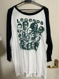 USA古着 GILDAN Legendsプリント Tシャツ ラグラン カットソーのサムネイル