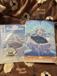 【一番くじ】 雪ミクＫ賞 雪ミク 2019 ビッグアクリルスタンド R.S賞付き