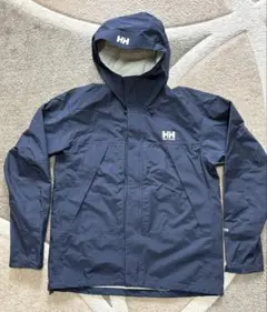 Helly Hansen ネイビー マウンテンパーカー　スカンザライトジャケット