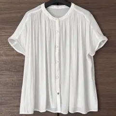 GLACIER ゆったりシフォンブラウス　ハニーズのサムネイル