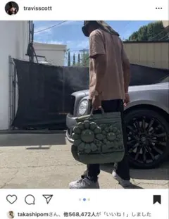 極美品】PORTER × 村上隆 タンカー リュック ブラック フラワー3点付