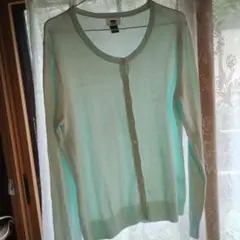 OLD NAVY カーディガン ライトグリーン Lサイズのサムネイル