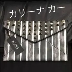 お値下げ‼スタッズ付きクラッチバック