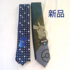 Disney ミッキーマウス & ポケモン ネクタイセット
