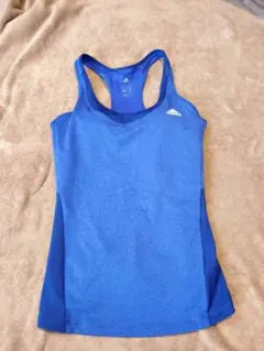 adidas レディース タンクトップ M　ブルー系のサムネイル